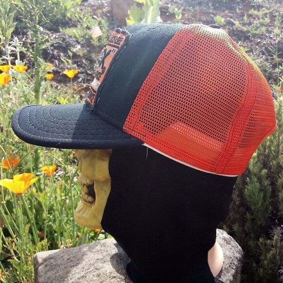 Deadstock Vintage Kex Service Industrial Towel Patch Trucker Hat - Picture 2 of 7